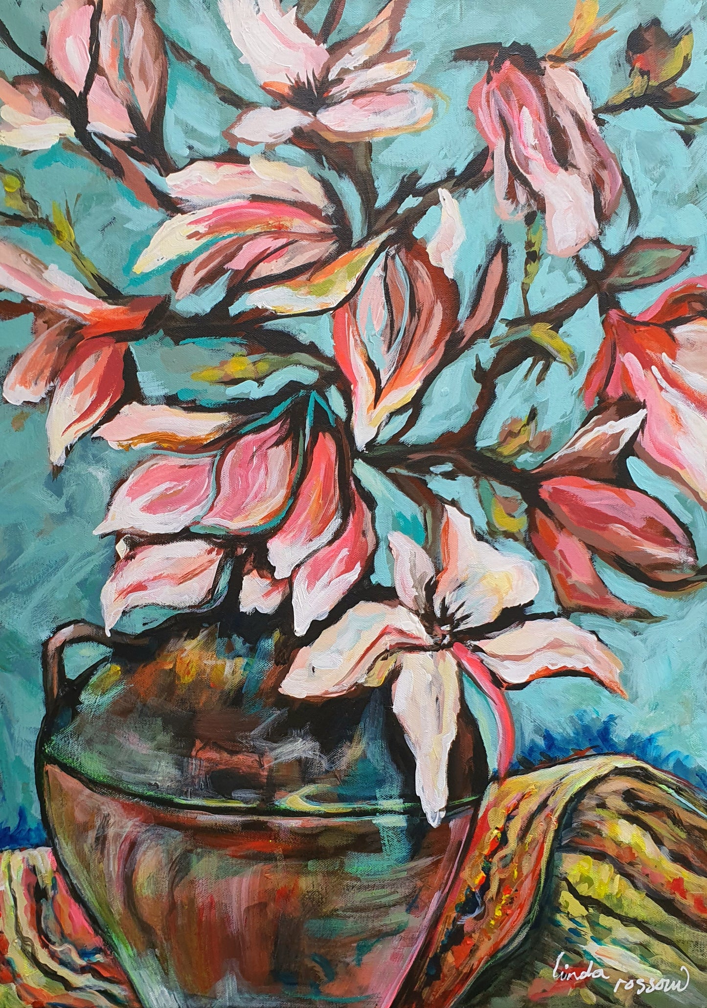 Dancing magnolias